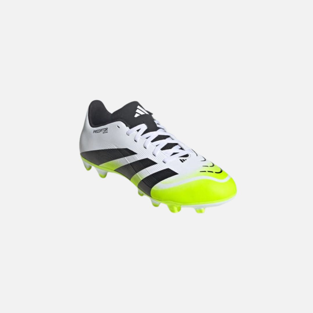 Adidas Predator Club Firm/Multi-Ground Boots Cloud White / Core Black / Lucid Lemon