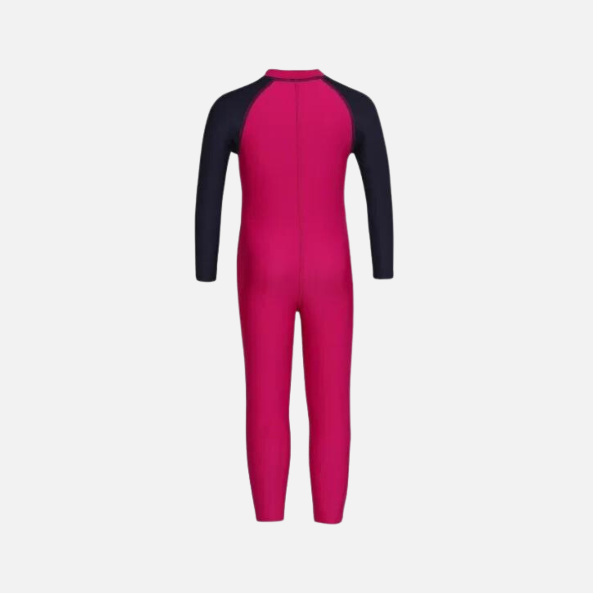 Speedo Color Block All In 1 Kids Swim Suit -Navy/Berry