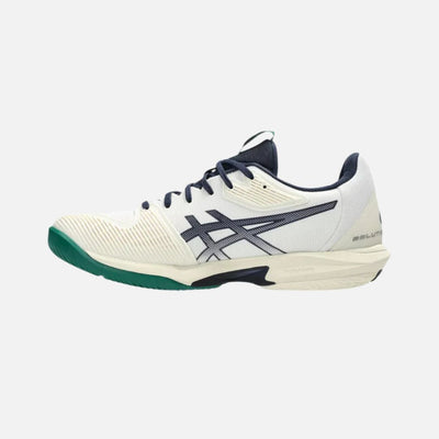 Asics Solution Speed FF 3 Hard Court Mens Tennis Shoes - Cream/Midnight