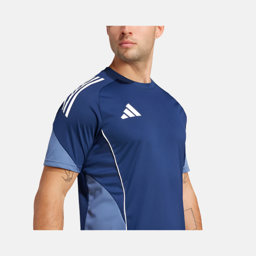 Adidas Tiro 25 Competition Men's Football Training Jersey -Team Navy Blue 2/Crew Blue