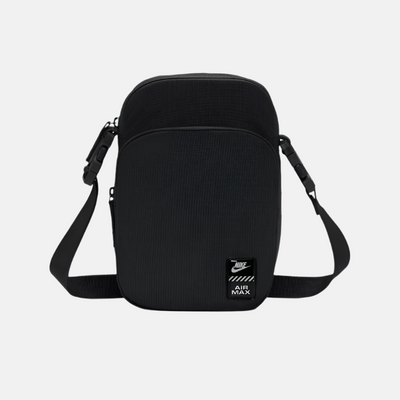 Nike Air Max Heritage Cross-Body Bag (4L) -Black/Black/Dark Smoke Grey