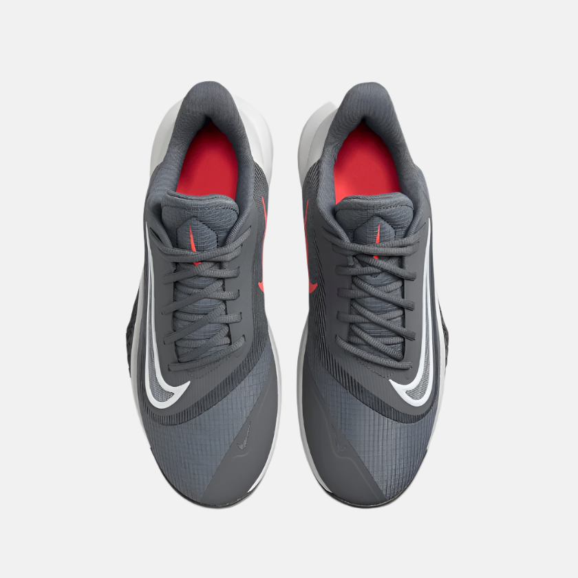 Nike Precision 7 Men's Basketball Shoes -Smoke Grey/Iron Grey/Hot Punch/Photon Dust