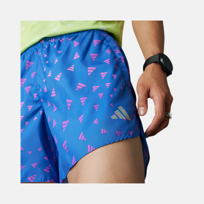 Adidas Run It WIND.RDY Men's Running Shorts -Semi Lucid Blue