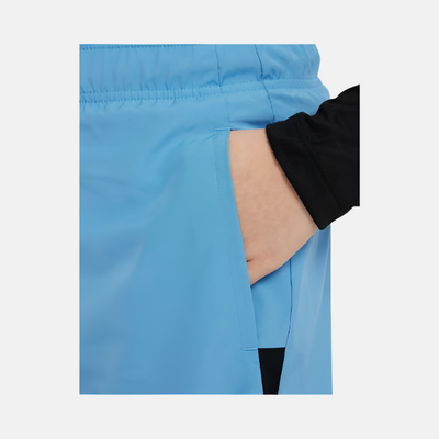 Nike Dri-FIT Challenger Big Kids Boys Training Shorts -Blue Beyond/Black
