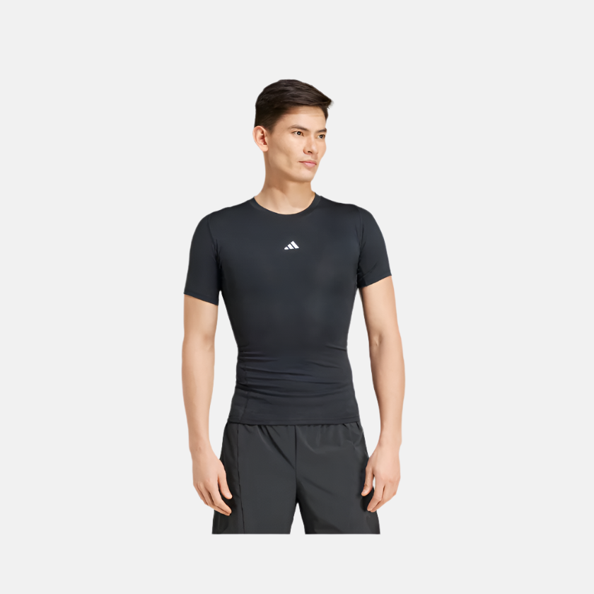 Adidas TECHFIT Compression Men's Training T-shirt - Black