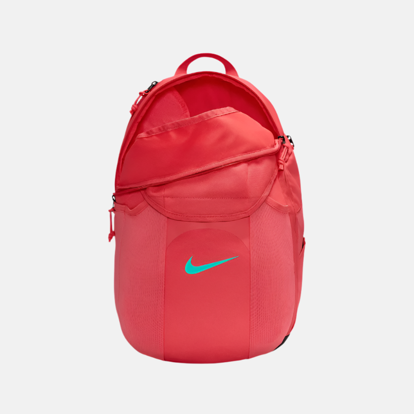 Nike Academy Team Backpack (30L) -Ember Glow/Black/Aurora Green