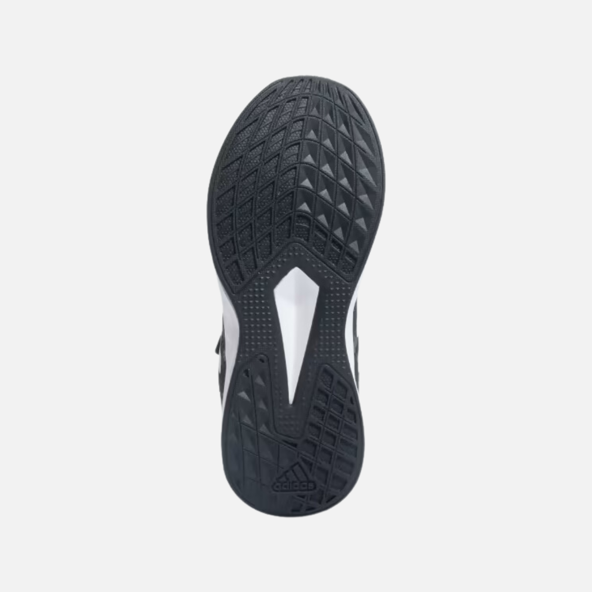 Adidas Essento 2.0 Kids Unisex Shoes (4-16Year)-Core Black/Cloud White/Silver Green