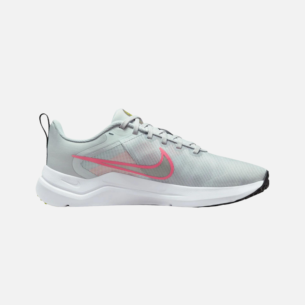 Nike Downshifter 12 Women's Road Running Shoes -Pure Platinum/Black-White-Sea Coral