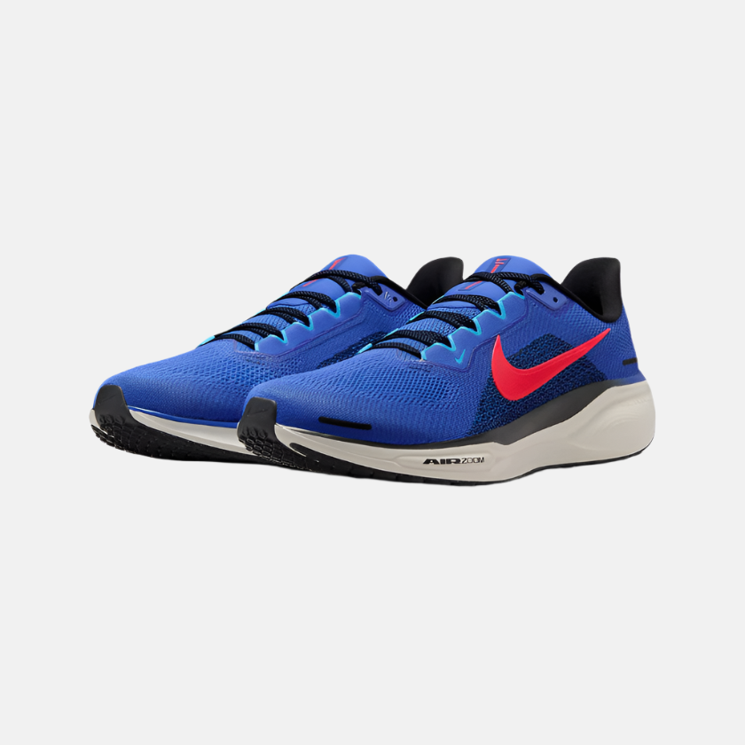 Nike Pegasus 41 Men's Road Running Shoes -Astronomy Blue/Black/Baltic Blue/Hot Punch