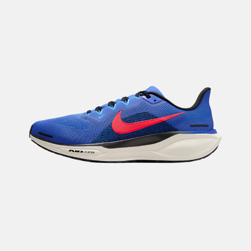 Nike Pegasus 41 Men's Road Running Shoes -Astronomy Blue/Black/Baltic Blue/Hot Punch