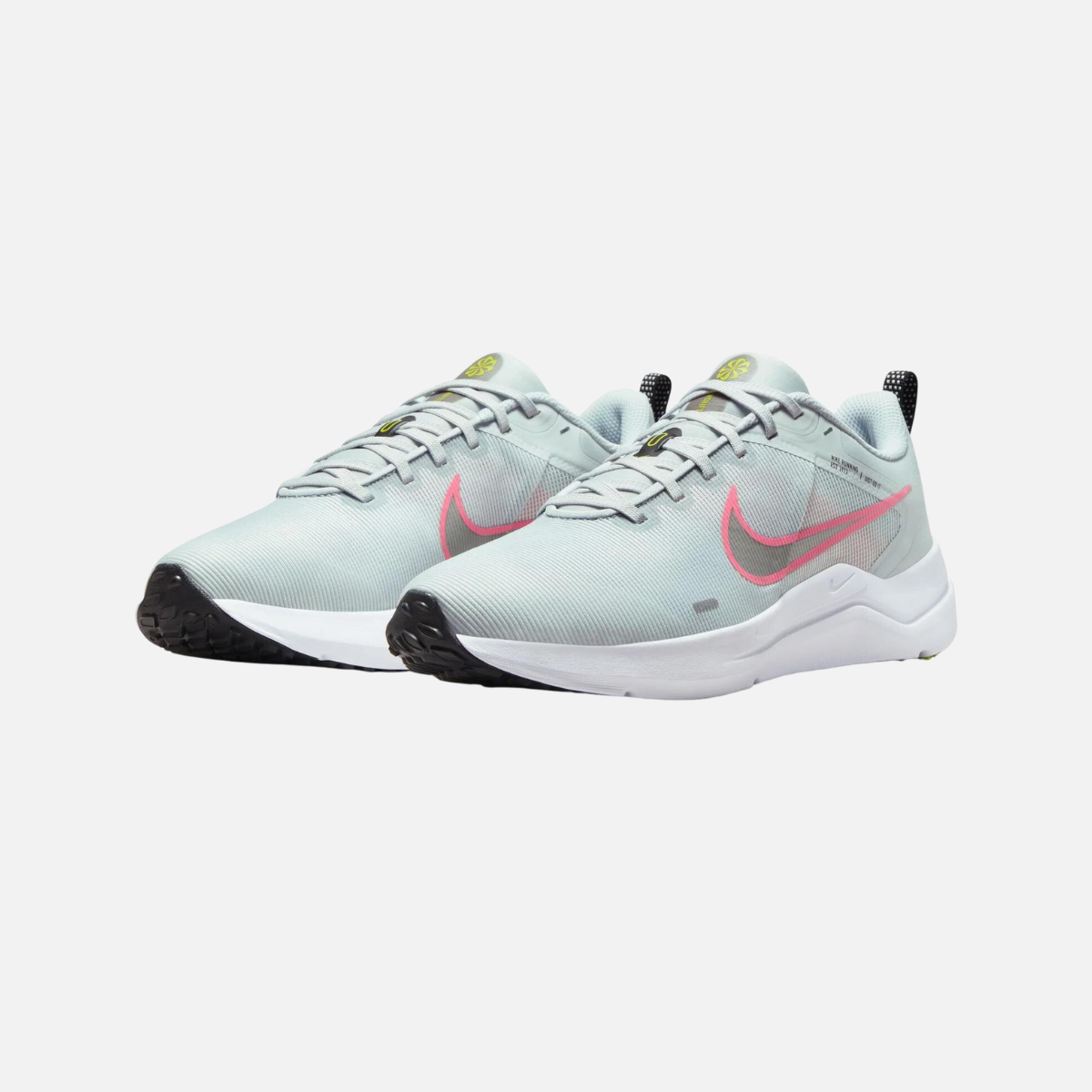 Nike Downshifter 12 Women's Road Running Shoes -Pure Platinum/Black-White-Sea Coral