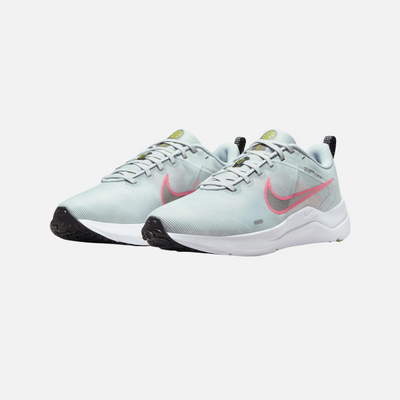 Nike Downshifter 12 Women's Road Running Shoes -Pure Platinum/Black-White-Sea Coral