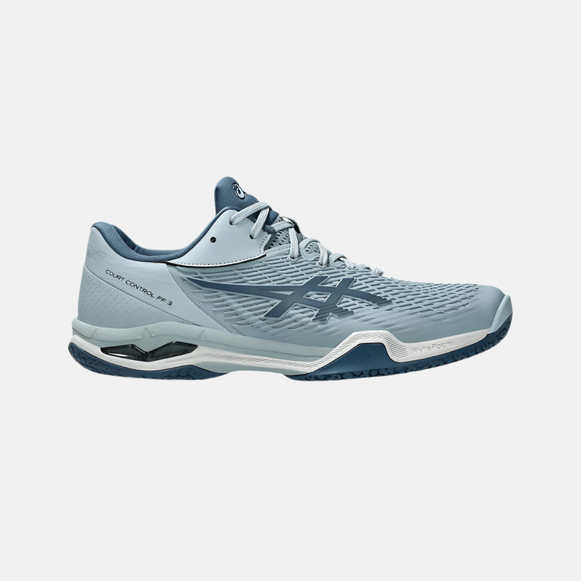 Asics Court Control FF 3 Men's Badminton Shoes -Dolphin Grey/Vintage Indigo