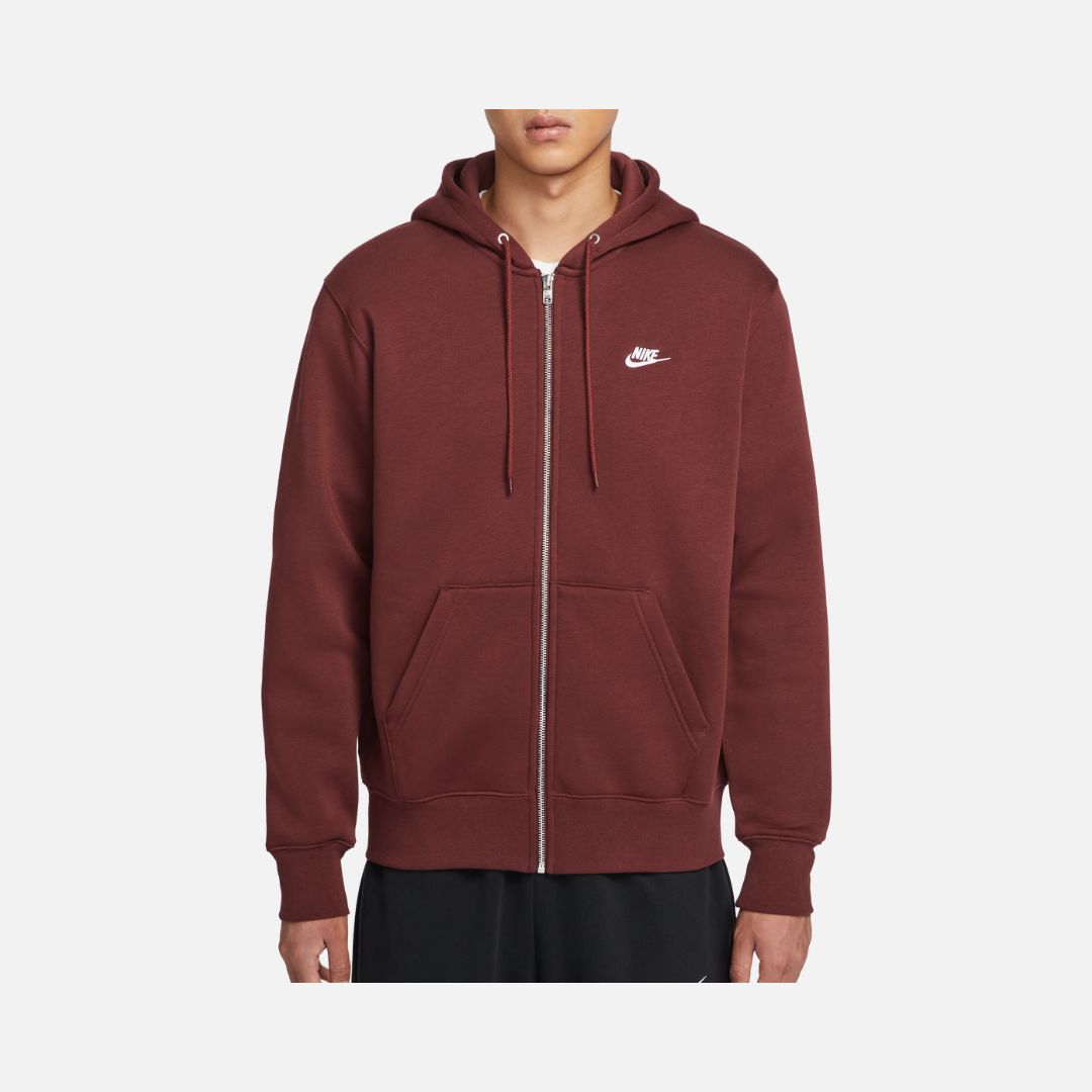Nike Club Men's full-zip fleece hoodie
