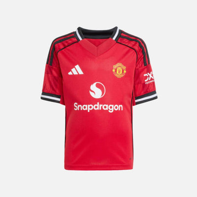 Adidas Manchester United 25/26 Home Mini Kit Kids Mufc Red