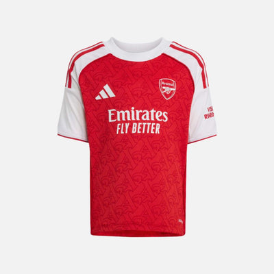Adidas Arsenal 25/26 Home Mini Kit Kids Better Scarlet / White