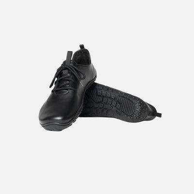 BAER URBN Leder Klassisch unisex Office Barefoot Shoes - Black