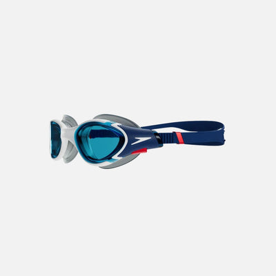 Speedo Unisex Adult Biofuse 2.0 Blue Tint Lens Swim Goggles - Blue & White