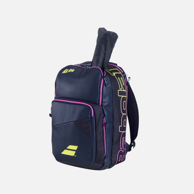 BABOLAT  PURE AREO RAFA G2 TENNIS BACKPACK BLUE/YELLOW/PINK