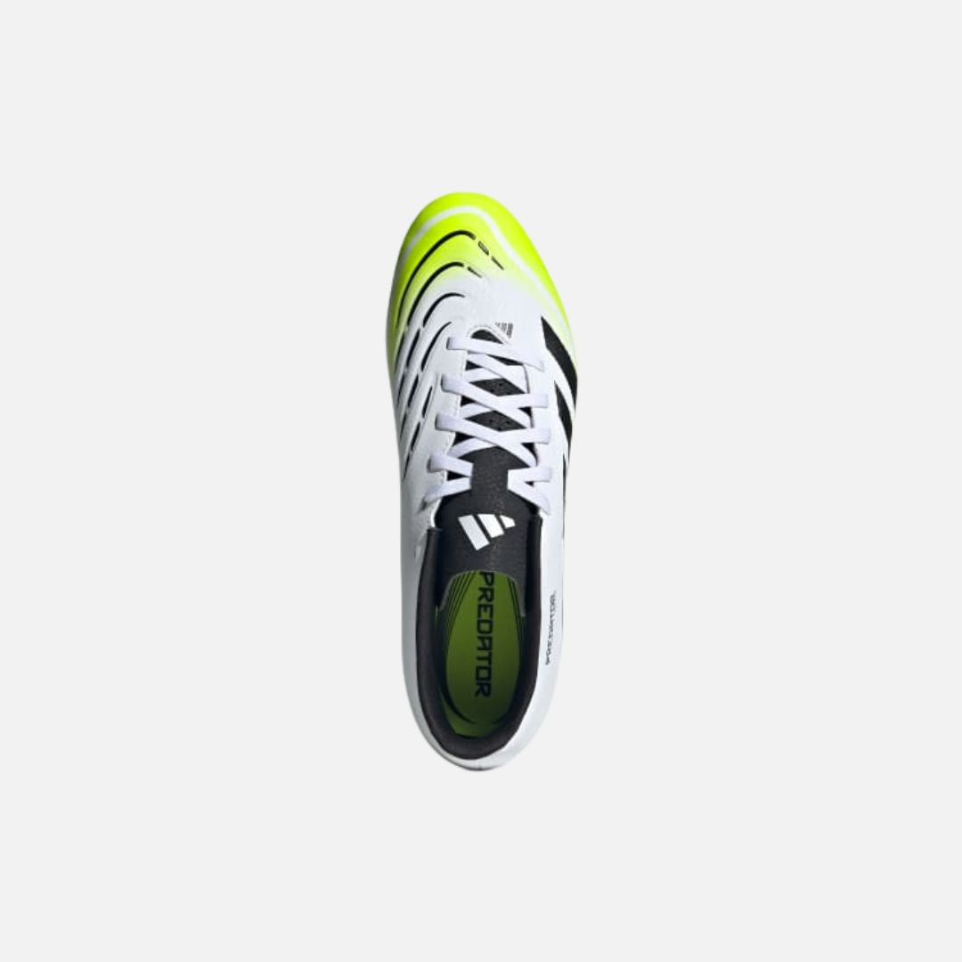 Adidas Predator Club Firm/Multi-Ground Boots Cloud White / Core Black / Lucid Lemon