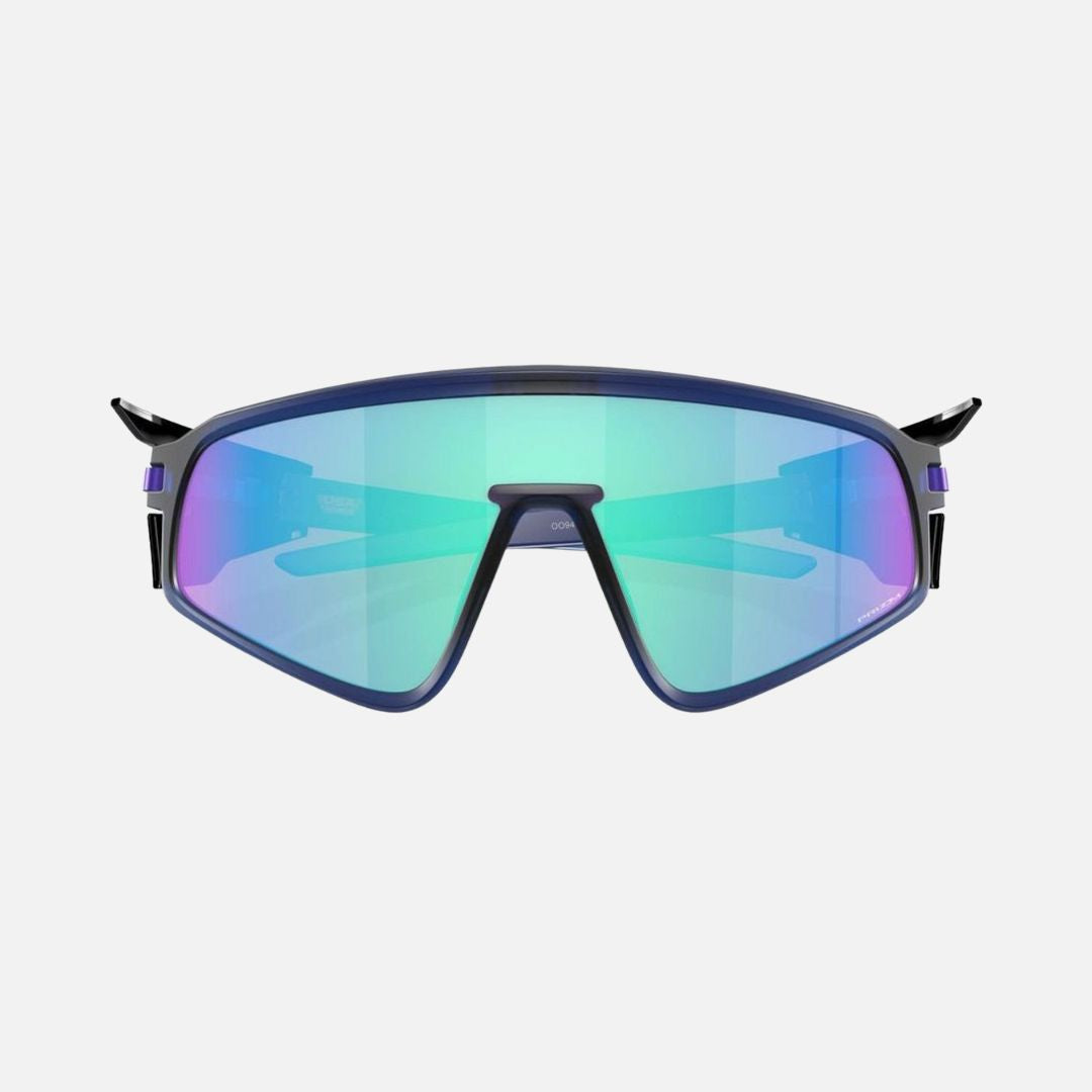Oakley Latch Panel Sunglasses Matte Transparent Navy/Prizm Sapphire Lenses