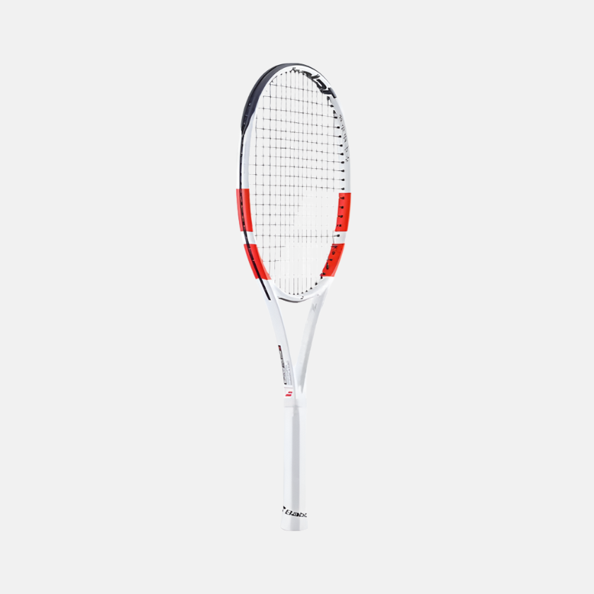 Babolat Pure Strike 100 Tennis Racquet Unstrung -White/Red/Black