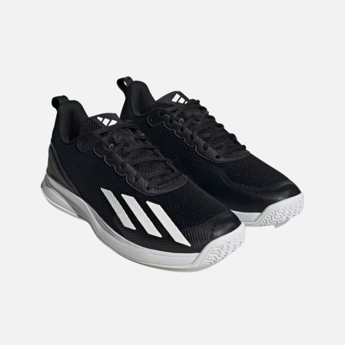 Adidas Courtflash Speed Men Tennis Shoes -Core Black/Cloud White/Matte Silver