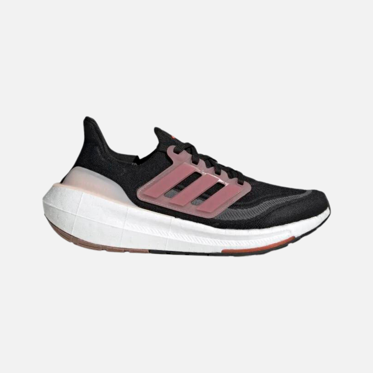 Adidas Ultraboost Light Women running Shoes -Core Black/Pink Strata/Grey Six