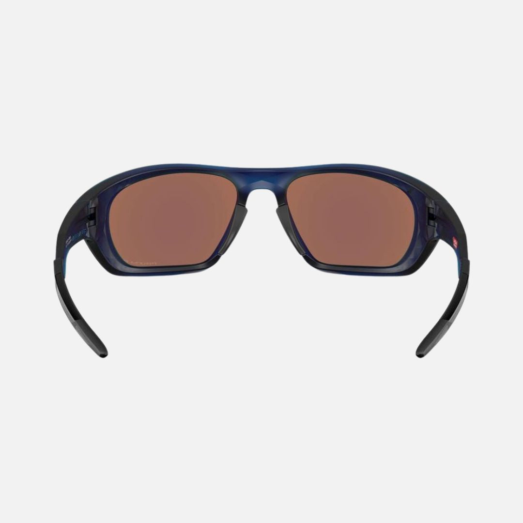 Oakley Lateralis Polarized Sunglasses - Matte Transparent Blue/Prizm Deep Water