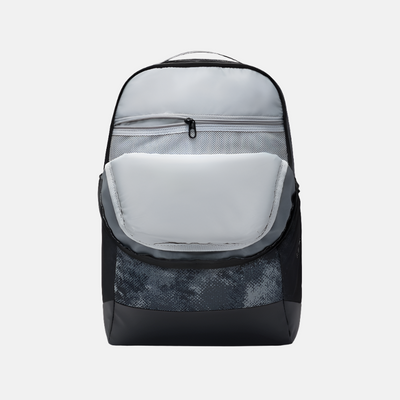 Nike Brasilia Backpack (24L) -Iron Grey/Black/Light Smoke Grey