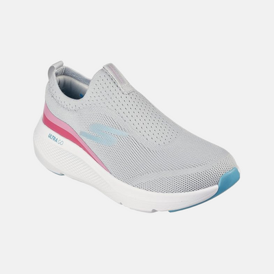 Skechers Women’s Go Run Elevate Hot Streak Running Shoe — Grey/Pink