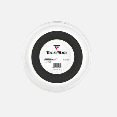 Tecnifibre Dynamix VP 17L Squash String Set - Black | 1.20mm Gauge | 9.70m for Power & Precision