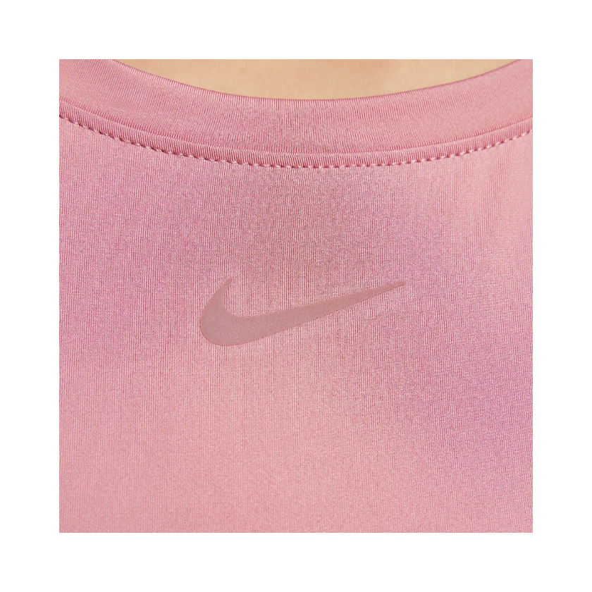 Nike One Classic Dri-FIT Short-Sleeve Women's Top -Elemental Pink/Black