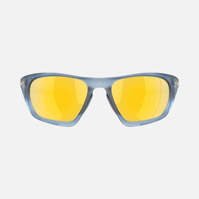 Oakley Lateralis Sunglasses Matte Transparent Abyss/Prizm 24k Polarised Lenses