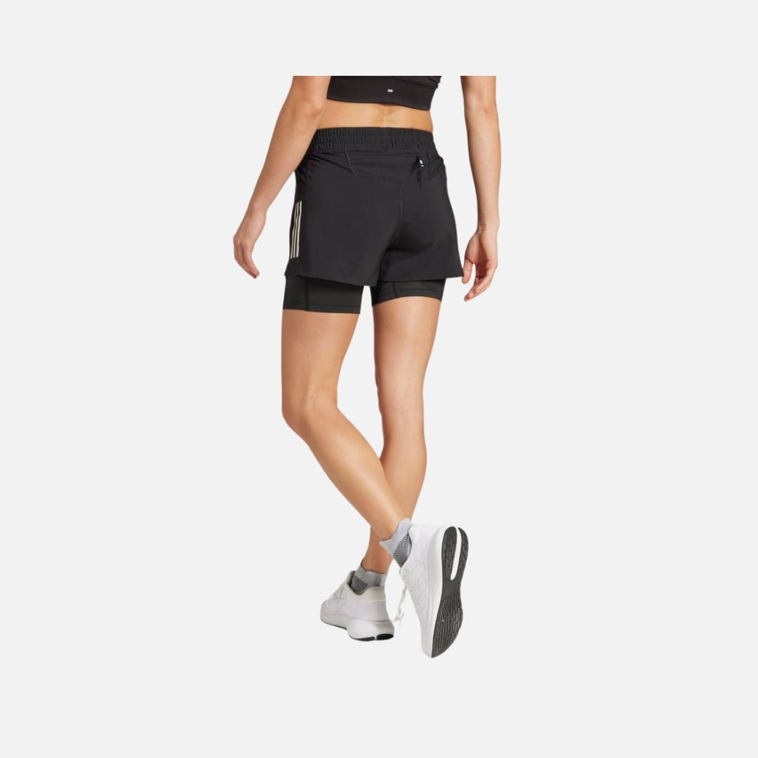 Adidas Own the Run Climacool 2-in-1 Shorts Black Women