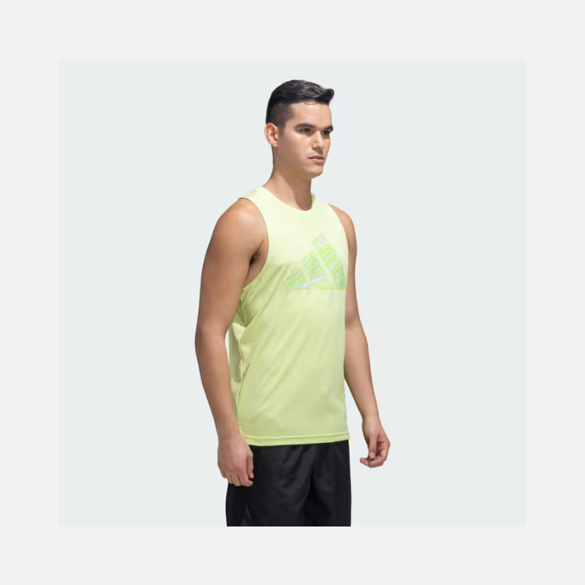 Adidas HIIT Entry MEn's Training Tank Top -Pulse Lime