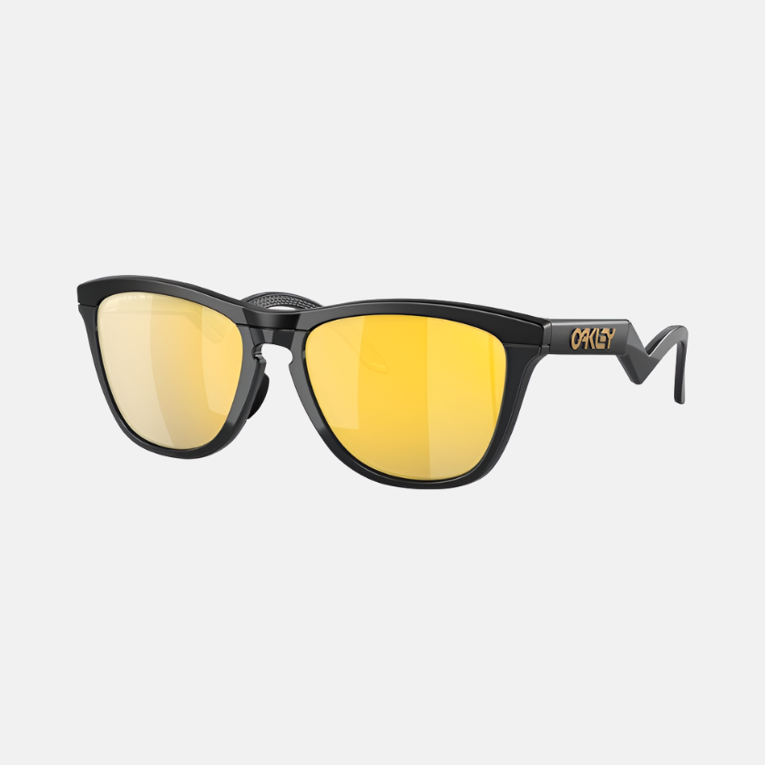 Oakley Frogskins Hybrid Matte Black/Prizm 24K Mirror Polarised