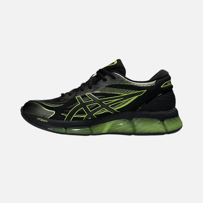 ASICS GEL-QUANTUM 360 VIII mens walking/lifestyle shoes -BLACK/GREEN APPLE