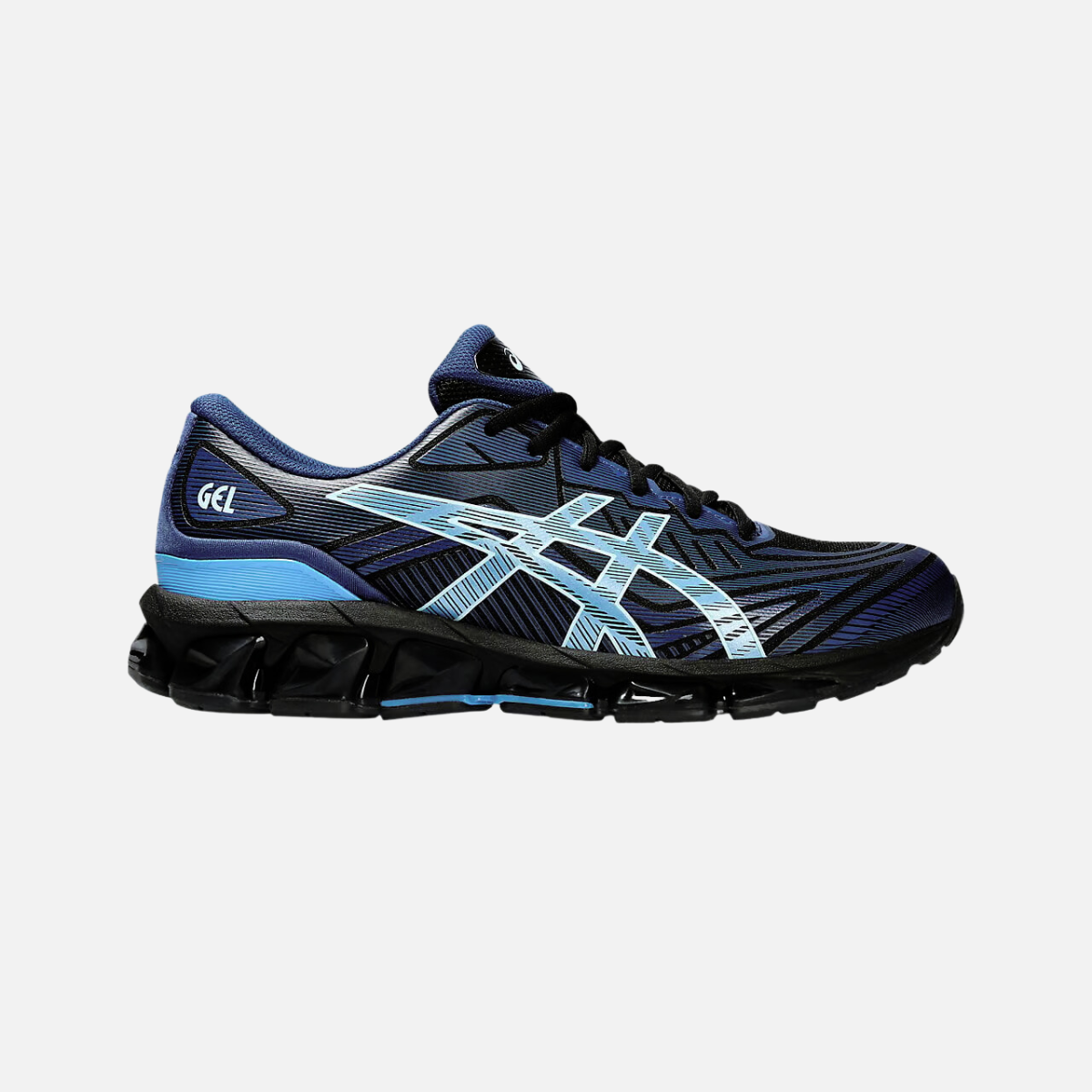 Asics GEL-QUANTUM 360 VII Men's Running Shoes- BLACK/MIDNIGHT BLUE
