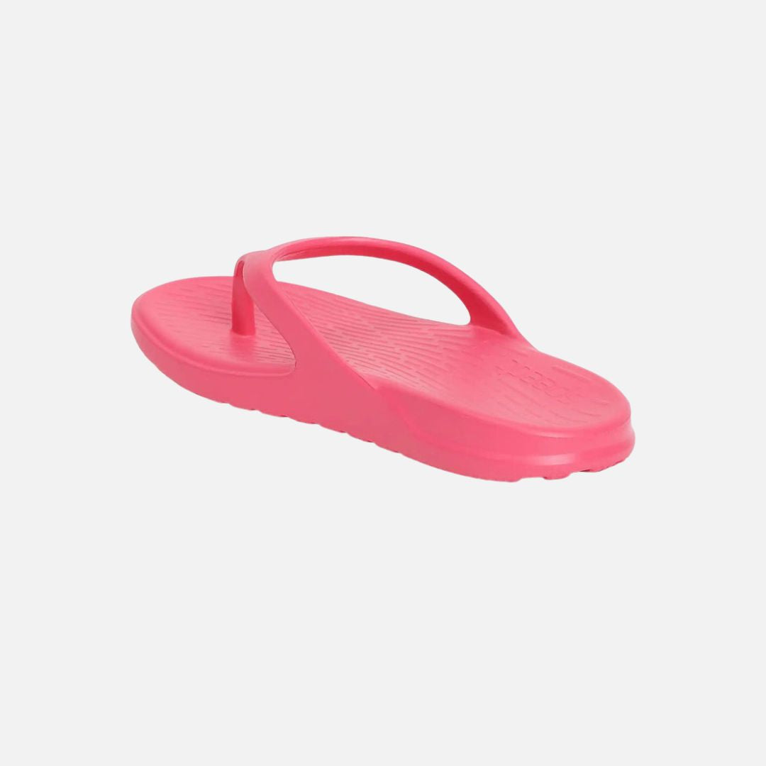 Speedo Unisex Junior's Single Colour Flip Flops For Boys and Girls - Raspberry Fill & White