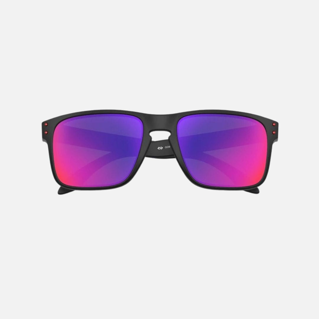 Oakley Holbrook Matte Black w/ Positive Red Iridium