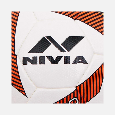 Nivia Torrido Pu Football -White/orange