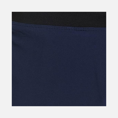 Skechers Solid Polyester Regular Fit Men's Shorts -Navy