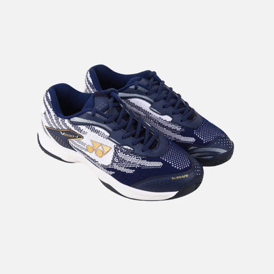 Yonex V200 I Badminton Shoes Colour Indigo Marine White