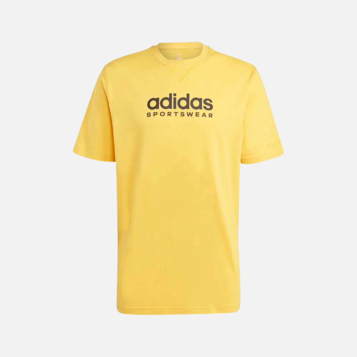 Adidas All SZN Graphic Men Sportswear T-Shirt -Bold Gold