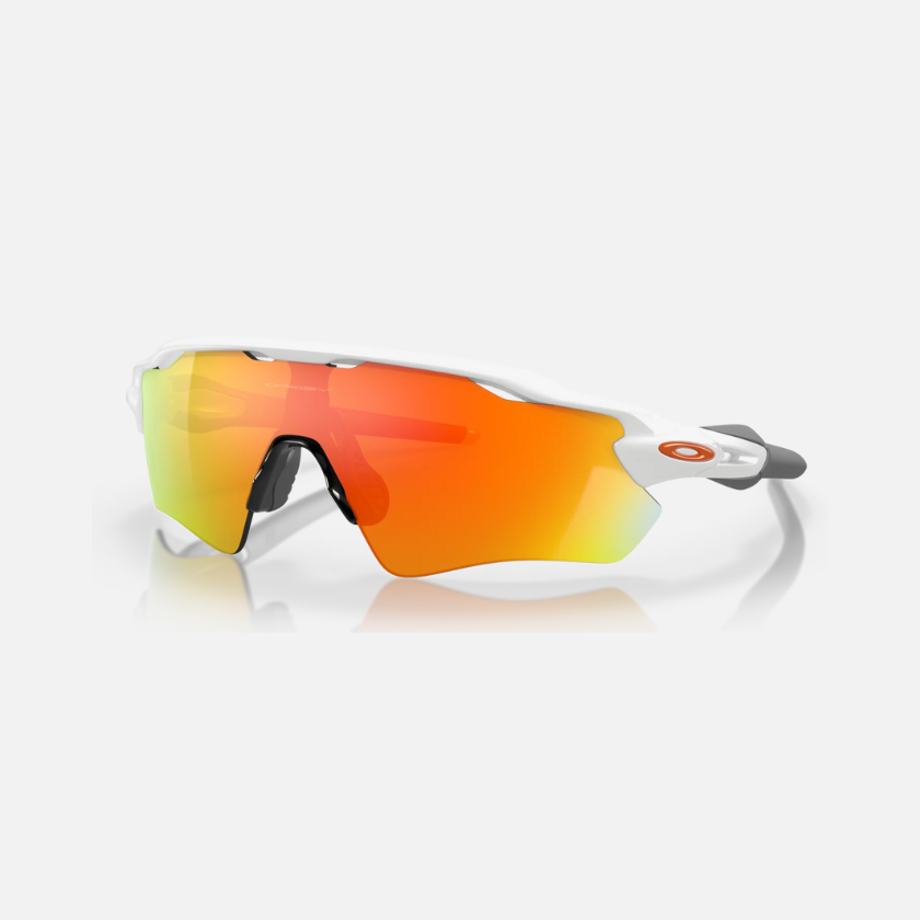 Oakley Radar EV Path Fire Iridium Lenses Polished White Frame