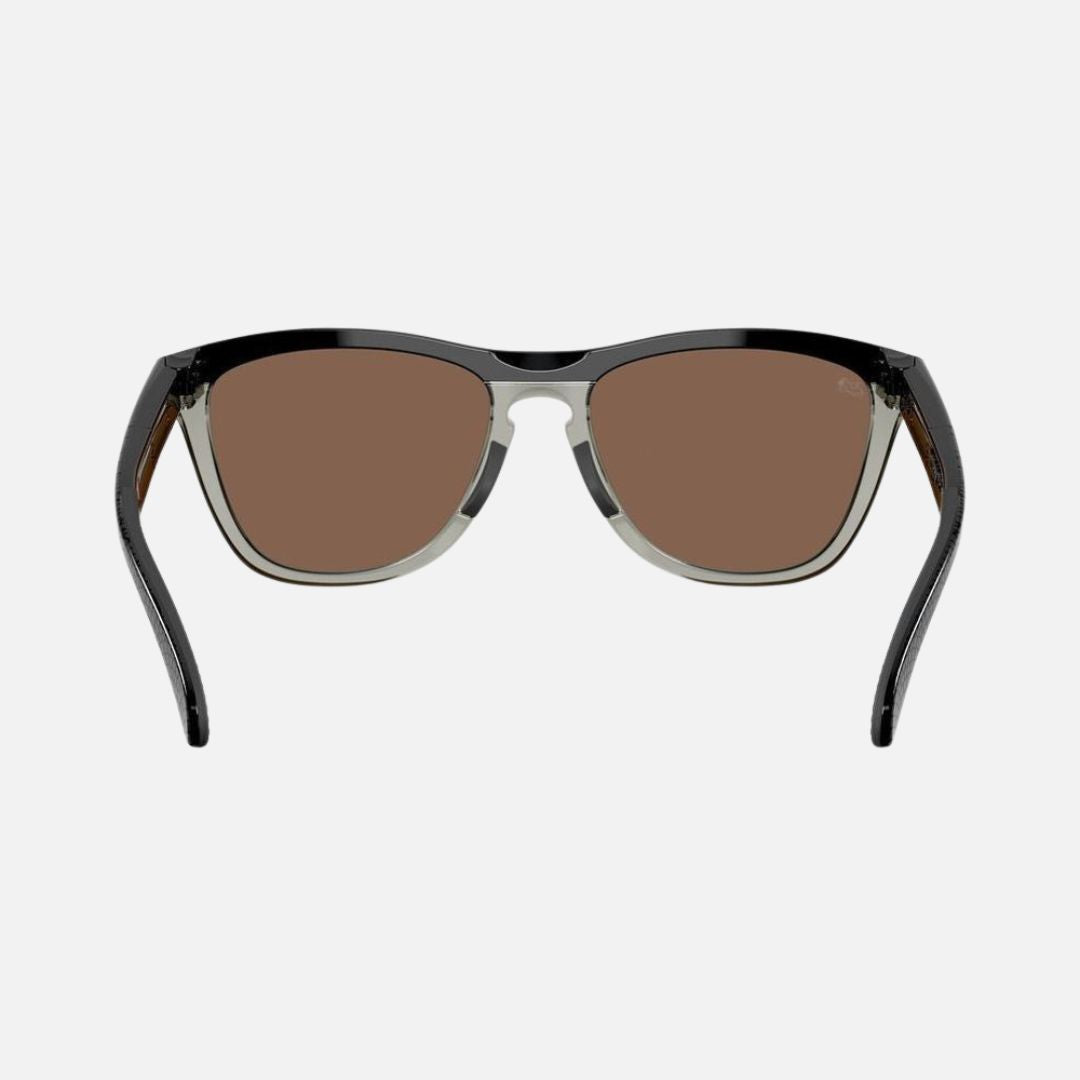 Oakley Frogskins Range Sunglasses Matte Black/Prizm 24K Polarised Lenses