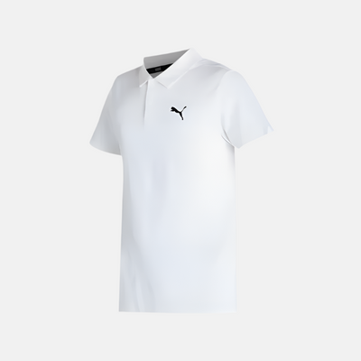 Puma All in Men's Training Polo T-shirt -White