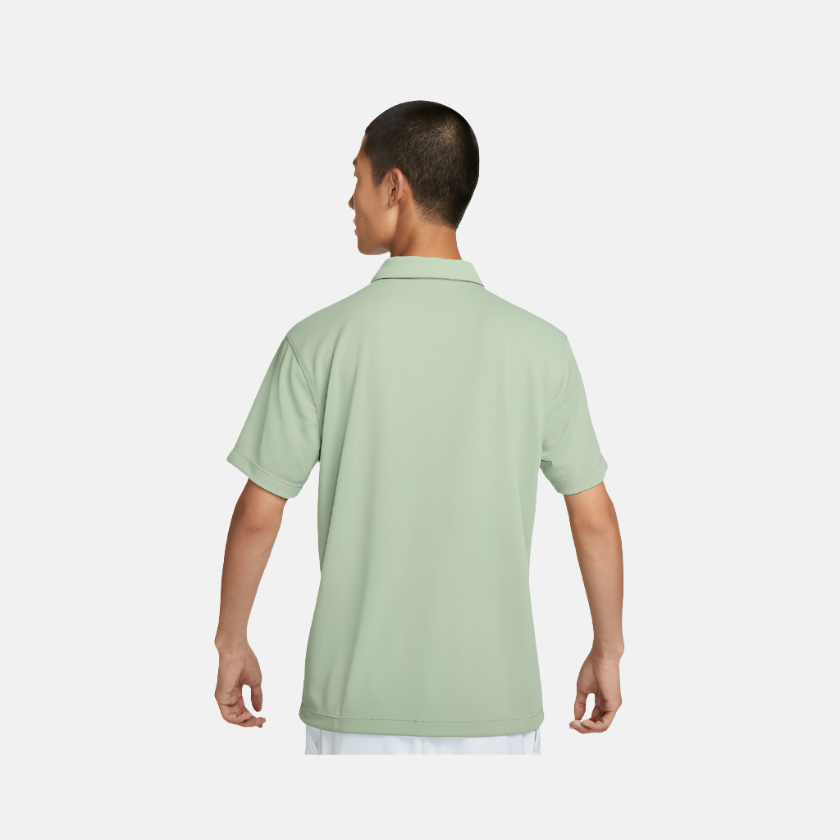 NikeCourt Dri-FIT Men's Tennis Polo T-shirt -Jade Horizon/White