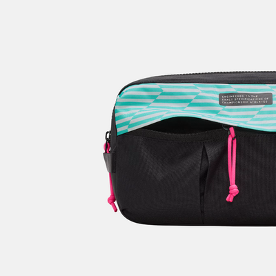 Nike Academy Football Shoe Bag – Black/Aurora Green/Pink Blast